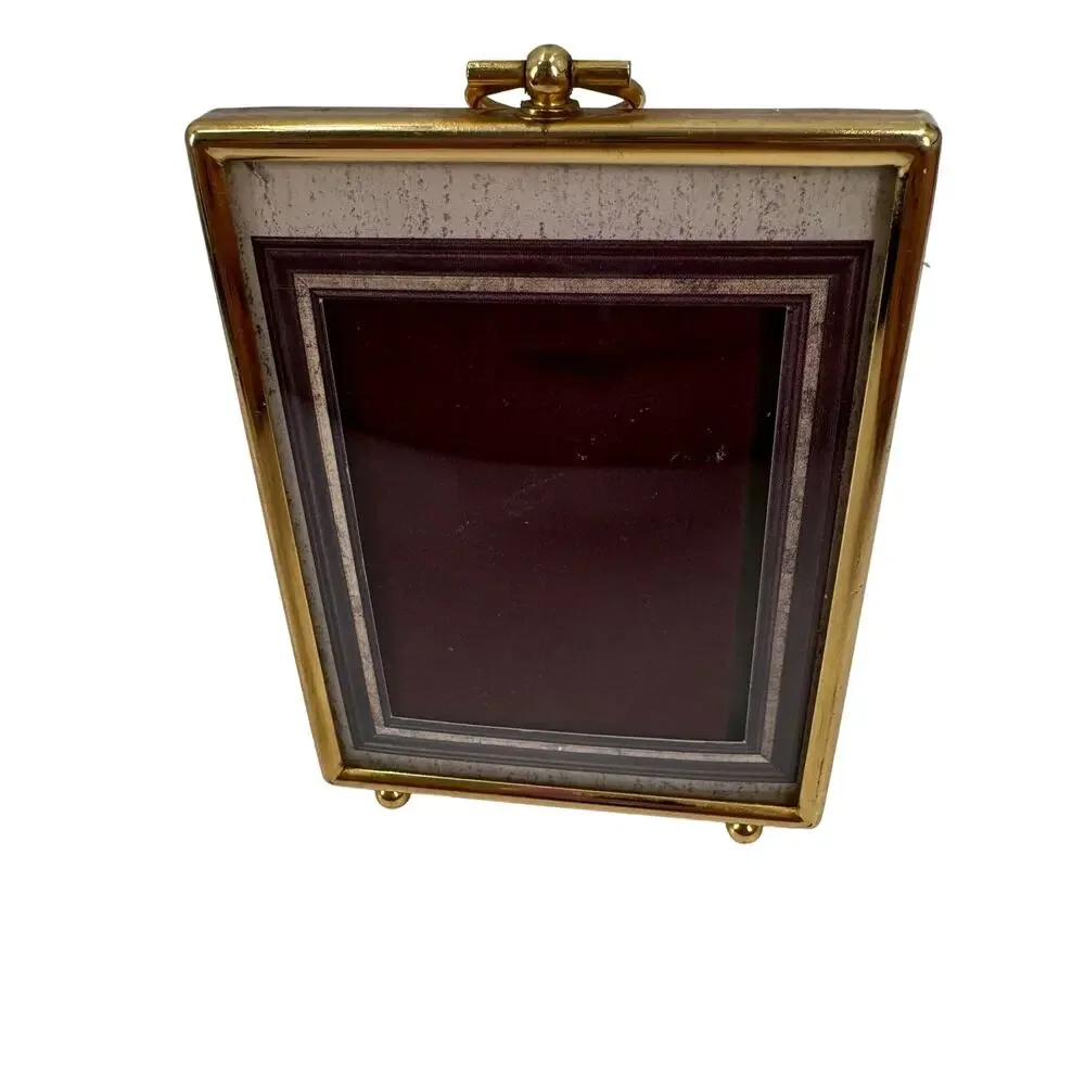Vintage retro gold Picture 3 X 4  frame